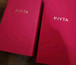 飞亚达（FIYTA）手表女男 经典系列 休闲百搭简约防水石英情侣对表 白盘棕带女表 实拍图