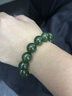 豆蔻时光收藏级14mm和田玉碧玉手串无黑苹果绿玉石手串生日礼物男女士款 实拍图