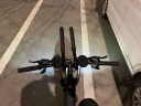 西骑者（West Biking）自行车铝合金休息把山地车副把公路赛车休息把TT把长途车把 黑色 实拍图