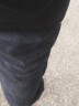 皮尔卡丹牛仔裤男夏季棉弹柔软宽松商务休闲直筒裤男士裤子黑色28 实拍图