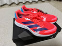 adidas adizero RC 4超轻缓震训练备赛体测薄底竞训跑鞋阿迪达斯   粉色/白色/深蓝色/浅蓝色   45 实拍图