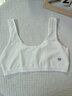 活力四射（hzasz）儿童运动内衣发育期8-12岁女童初期小学生抹胸中大童少女文胸背心 901白色【单件装】 85A(参考体重95-110斤) 实拍图