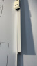 得力(deli)180*90cm实心纤维板芯白板 易擦磁性办公教学会议挂式白板悬挂写字板家用儿童黑板33138 实拍图