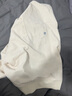 马登工装美式休闲半开襟立领卫衣男cleanfit翻领针织Polo衫男士春上衣 米白色 2XL 实拍图
