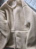 无印良品（MUJI）女式  长毛抓绒 夹克 短款外套女  简约风 BB2NSA3A 象牙色 M(160/84A) 实拍图