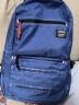 美旅箱包中大学生放心书包时尚简约双肩包韩系运动风背包 NJ8*001 海军蓝 实拍图
