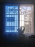 诺罗 纱帘免打孔简易魔术贴窗帘粘贴白色窗纱透光不透人飘窗客厅阳台 多丽灰纱魔术贴式 成品：宽1.5米*高2米/1片 实拍图