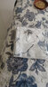新品老粗布套不含芯正方形沙发床头靠背靠枕P 栀子花开 40X40cm【抱枕套一个】 实拍图