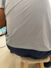 顶瓜瓜顶呱呱睡衣男夏纯棉短袖可外情侣穿家居服套装男长渊蓝185 实拍图