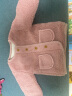 婴儿毛毛加绒外套冬装秋冬加厚棉袄棉服男童女宝宝保暖颗粒绒上衣 粉红色 90cm 晒单实拍图
