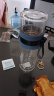 富光黑金泡茶师玻璃杯 双层透明玻璃水杯 茶水分离杯 办公泡茶杯 实拍图