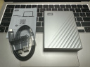 西部数据（WD）5TB 移动硬盘 type-c Mac专用 My Passport Ultra2.5英寸 银 机械硬盘 大容量 手机电脑外置外接 实拍图