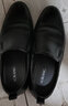奥康（Aokang）商务休闲鞋男皮鞋简约时尚套脚平底鞋男士青年男鞋 黑色39码 实拍图