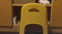 禧天龙塑料凳子家用休闲椅子加厚防滑凳板凳靠背凳换鞋凳D-2099 实拍图