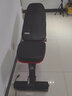 多德士（DDS）仰卧板仰卧起坐健身器材家用多功能卧推凳哑铃凳健腹肌板健身椅 经典黑红 实拍图
