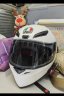 AGV K1S头盔K1摩托车机车全盔四季通用全覆式跑盔男女广角通风透气3C K1S-WHITE S（适合52-54头围） 实拍图