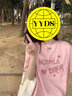 素织锦短袖女t恤女装夏季纯棉宽松T恤2025新款ins风潮女高颜值凉感上衣 KOMYLA短袖【桃粉色】 L 【建议100-120斤】 实拍图