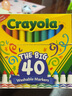 【全网低价】美国绘儿乐（Crayola）40色可水洗水彩笔儿童粗头软头彩笔绘画笔彩绘笔绘画工具58-7858 实拍图