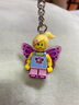 乐高（LEGO）米奇米妮唐老鸭黛西人仔钥匙扣链积木礼物挂件 酷帅蝙蝠侠钥匙链 实拍图