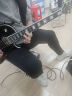 epiphone易普锋 Les Paul Custom EB 耀夜黑Gibson青春版黑卡电吉他 实拍图