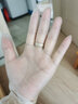 手套劳保耐磨工作PU涂指涂掌尼龙浸胶挂胶劳动胶皮防滑防护涂层薄款夏季工作防护带胶挂胶超薄无尘透气白色 【涂指/指尖浸胶】白色12双装 M（男女通码） 实拍图