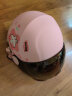凤凰3C认证儿童电动车头盔男女孩电瓶摩托车夏季安全帽防晒卡通半盔 晒单实拍图