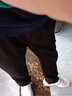 皮尔卡丹休闲裤男春夏季薄款直筒大码冰丝速干商务长裤男士运动跑步裤子装 黑色直筒+深灰直筒【常规款】 L 实拍图