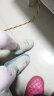 惠夫人儿童棉拖鞋女冬季2-8岁亲子居家厚底棉鞋包跟防滑卡通毛绒男宝宝拖鞋 猫咪儿童包跟 粉色 18-19码(内长约16.5cm) 实拍图