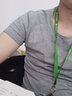 续点 短袖t恤男 纯色运动夏季休闲紧身圆领上衣白色修身衣服男士T恤衫 花灰色 XL (175) （135-150斤左右） 实拍图