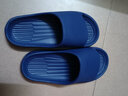 惠夫人拖鞋 男夏天室内浴室防滑洗澡eva软底塑料居家居家用情侣凉拖鞋 时尚升级 黑色 40-41 （适合39-40码穿） 实拍图