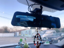 趣苑新款360度全景 行车记录仪一体机高清夜视前后双录停车监控免安装 雅黑色 高清前后双录带电子 狗32G+礼包 实拍图