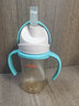 安配适配贝亲第三代奶瓶重力球吸管奶嘴配件手柄学饮杯直饮水杯转换头 【蓝】吸管转换头 实拍图