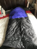 凯路德（KAIROAD） 羽绒毛睡袋户外旅行冬季加厚可拼接单人室内隔脏露营白鸭绒睡袋 3300g羽毛睡袋.蓝色 实拍图
