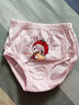 小青龙幼儿童男童女童面包裤宝宝女孩内裤纯棉中大童三角裤不夹pp 女宝宝套餐F- 抑菌款 4条 80 （建议65-85cm） 实拍图