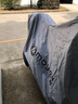 电动摩托车防晒罩防雨遮阳车衣踏板男女装四季加厚通用牛津布车罩雨罩 钛银色（牛津布 接缝压胶） XL 实拍图