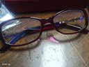 谷戈GOGER老花镜 女轻盈防辐射老年人眼镜水钻边年轻 看报纸 电视 紫色框 150度(50岁左右) 实拍图