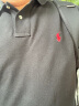 Polo Ralph Lauren 拉夫劳伦男装 经典款修身网眼布短袖网球衫RL13502 001-黑色 L 实拍图