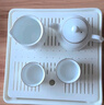 景德镇茶具陶瓷瓷器羊脂白玉功夫茶具泡茶壶套装整套家用高档礼盒办公室 羊脂玉白瓷茶具套装 实拍图