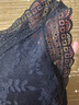 奥维丝丽【商场同款 聚拢有型】内衣女中薄BC杯聚拢调整文胸性感蕾丝胸罩 黑色 80B 实拍图
