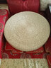 倾沫蒲团坐垫 瑜伽坐垫传统草编蒲团圆形榻榻米阳台茶道藤编地板坐垫 直径60厘米_瑜伽打坐专用_ 蒲草原色_高10厘米_ 实拍图