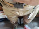 吉普（JEEP）战术长裤宽松作训多口袋工装裤直筒裤弹力休闲运动 卡其色 XL 晒单实拍图