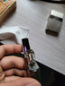 ZORRO 佐罗煤油打火机送男友礼物黄铜创意个性超薄防风定制刻字批发 朴实黑冰自用版 实拍图