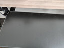 益观键盘托架免打孔抽屉架托免安装桌面滑轨夹桌下支架电脑鼠标收纳架 橡木色52*24CM旋转款 实拍图