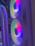 大水牛（BUBALUS）寒战360白色 一体式CPU水冷散热器（多平台/Intel/AMD/幻彩冷头/PWM智能温控/电脑风扇） 实拍图
