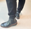 迪迈奇（TIMOTHY&CO.）男靴切尔西靴 真皮商务短靴英伦烟筒靴男 TMG65171 黑色 41 晒单实拍图