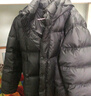 太平鸟男装羽绒服【余三火同款】轻暖连帽短款冬宽松面包服 黑色 3XL  实拍图