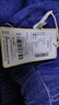棉花堂【潮酷撞色拼接】秋季男女童百搭牛仔裤中大童休闲裤露营风长裤潮 深蓝 110 53 实拍图