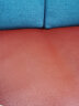 西部水牛 夏季真皮沙发垫 红木椅子头层水牛皮坐垫定做 3.0MM水牛软席皮 60*60CM（5-7天制作周期） 实拍图