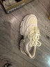 他她（TATA）泡泡奶油白色老爹鞋女鞋增高休闲鞋厚底运动鞋WOG10CM3 米白（单里） 38 实拍图