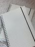 文章（WENZHANG） 方格本线圈本大号可拆活页笔记本记事本横线本大学生简约小格子网格本加厚文具 网格款/A5/2本 实拍图